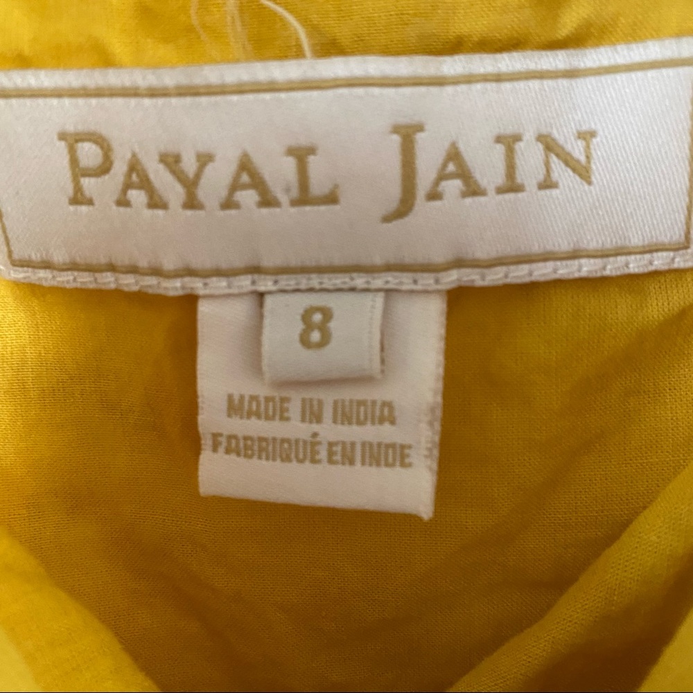 Anthropologie Payal Jain Fallon Dress yellow - Picture 6 of 11